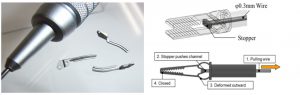 micro forceps parts